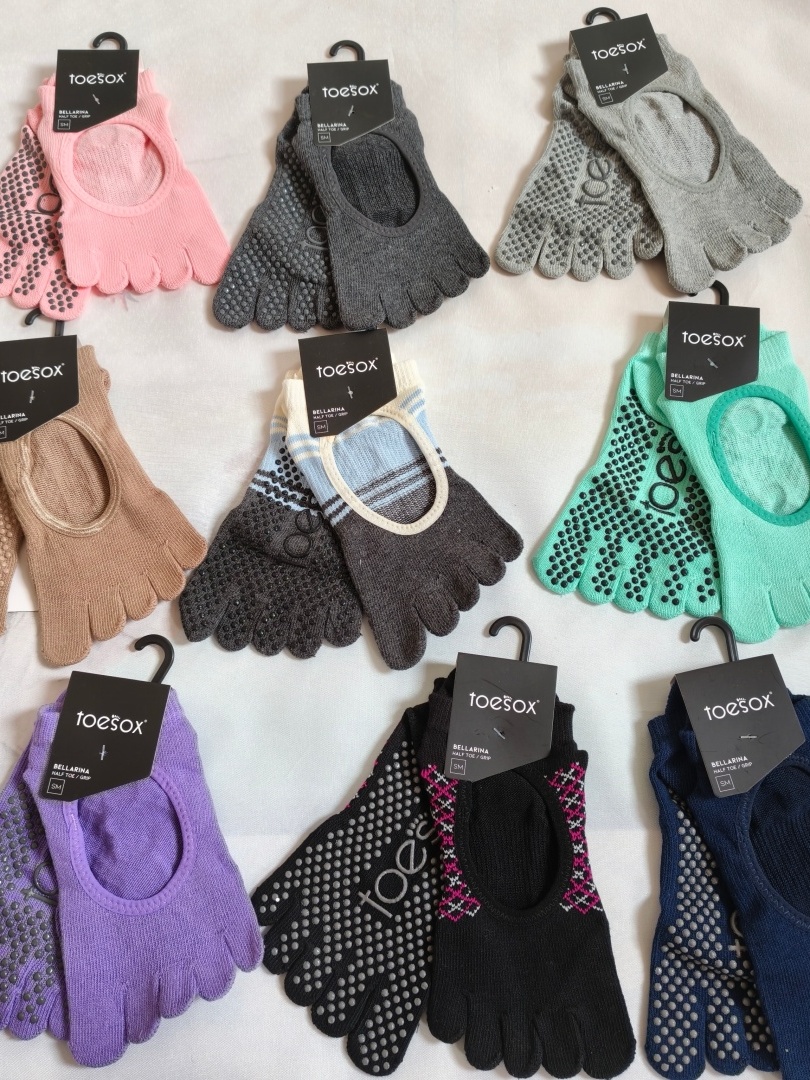 Medias Para Pilates Y Yoga - Meias de Yoga Toesox com Cinco