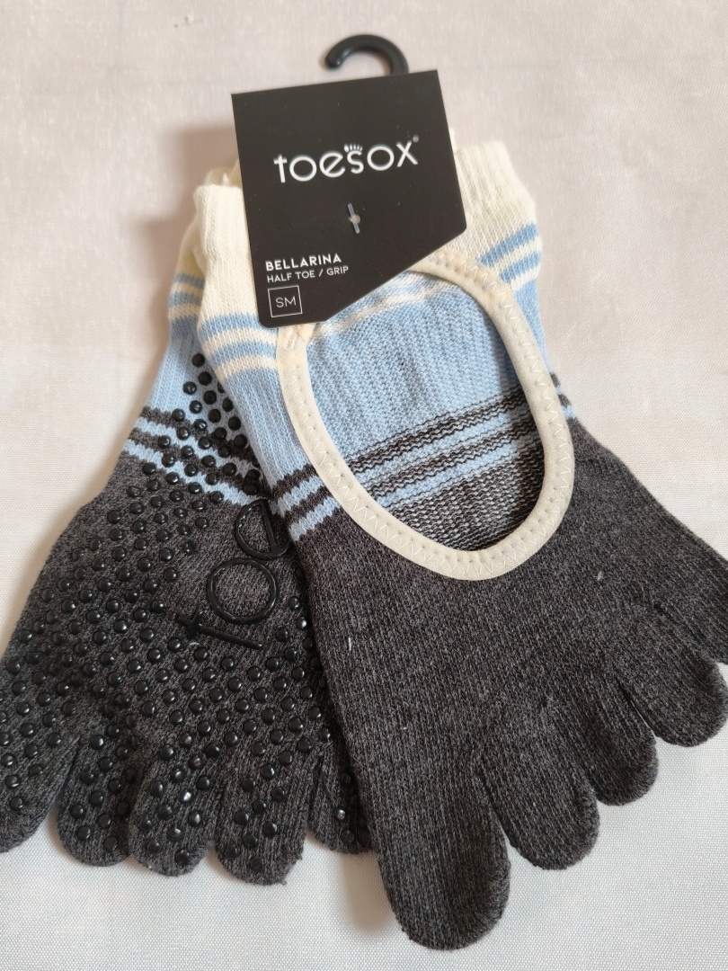 Meias de Yoga Toesox com Cinco - Medias Para Pilates Y Yoga avaliação e preço