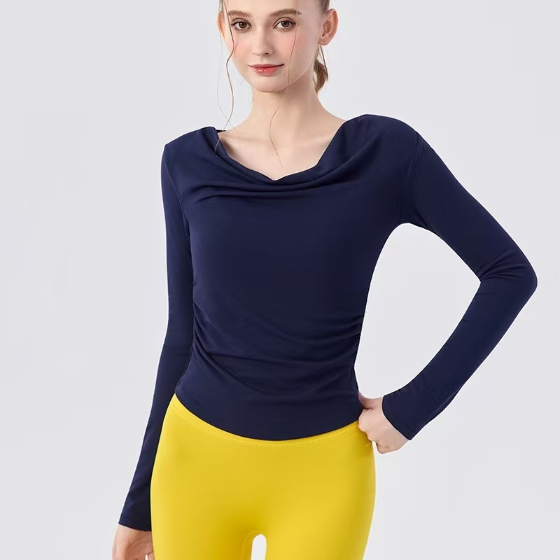 Nova Blusa Feminina de Manga C - Pilates Yoga One avaliação e preço