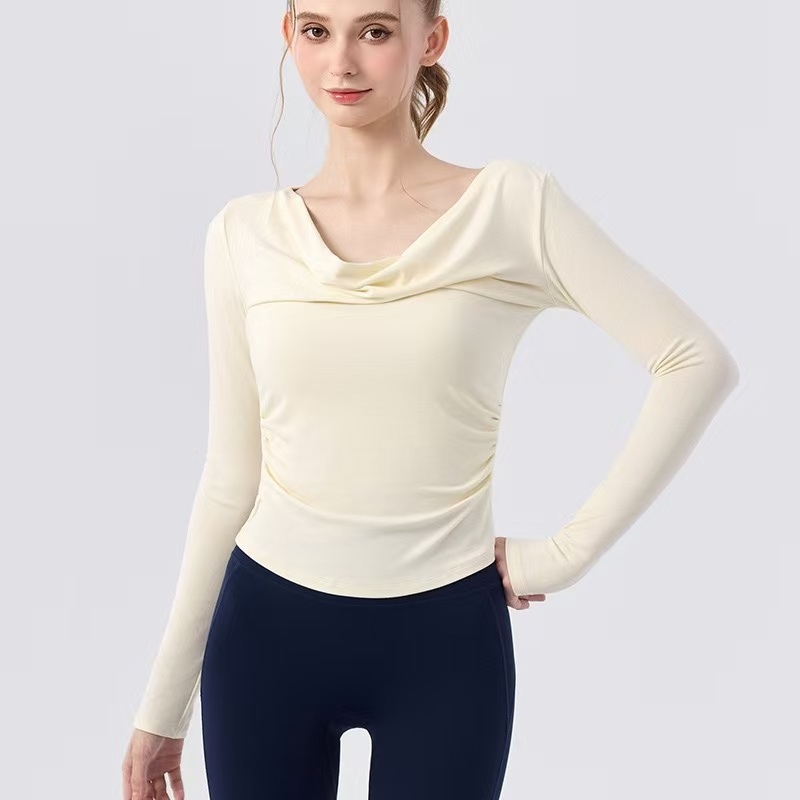 Nova Blusa Feminina de Manga C - Pilates Yoga One avaliação e preço