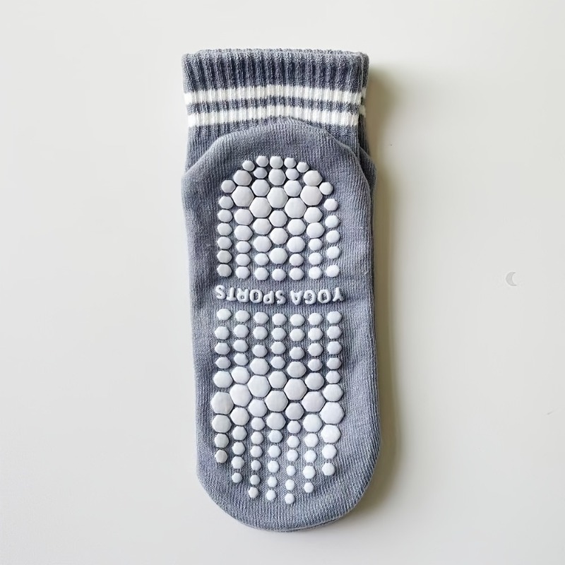 1/5 Par de Meias de Silicone A - Medias Para Pilates Y Yoga avaliação e preço