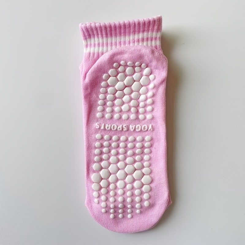 1/5 Par de Meias de Silicone A - Medias Para Pilates Y Yoga avaliação e preço