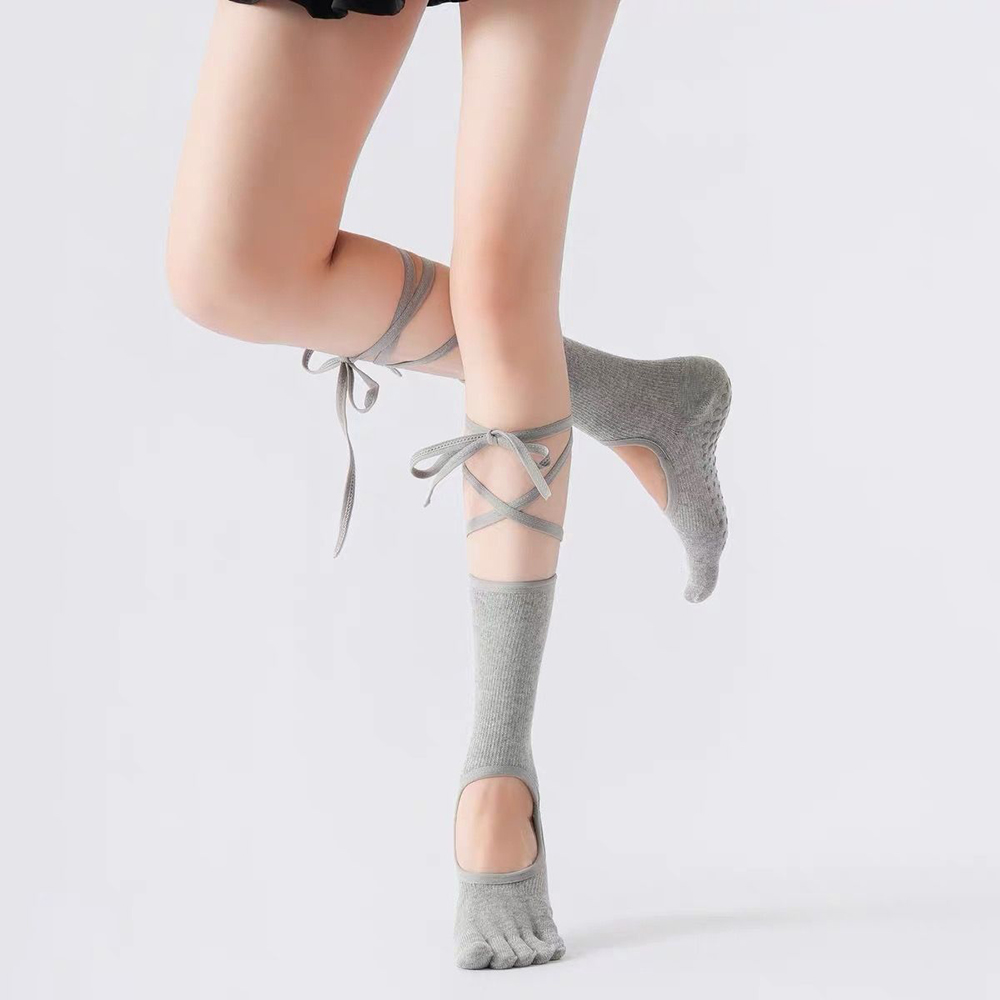 Meias de Ballet e Yoga com Cad - Medias Para Pilates Y Yoga avaliação e preço